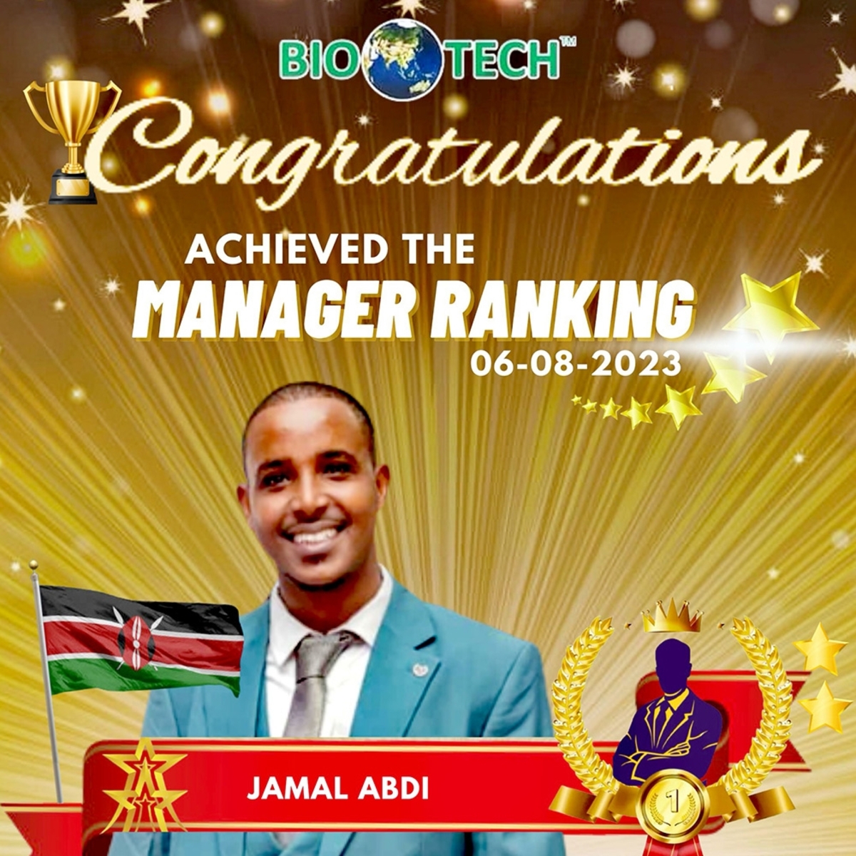 Manager Award