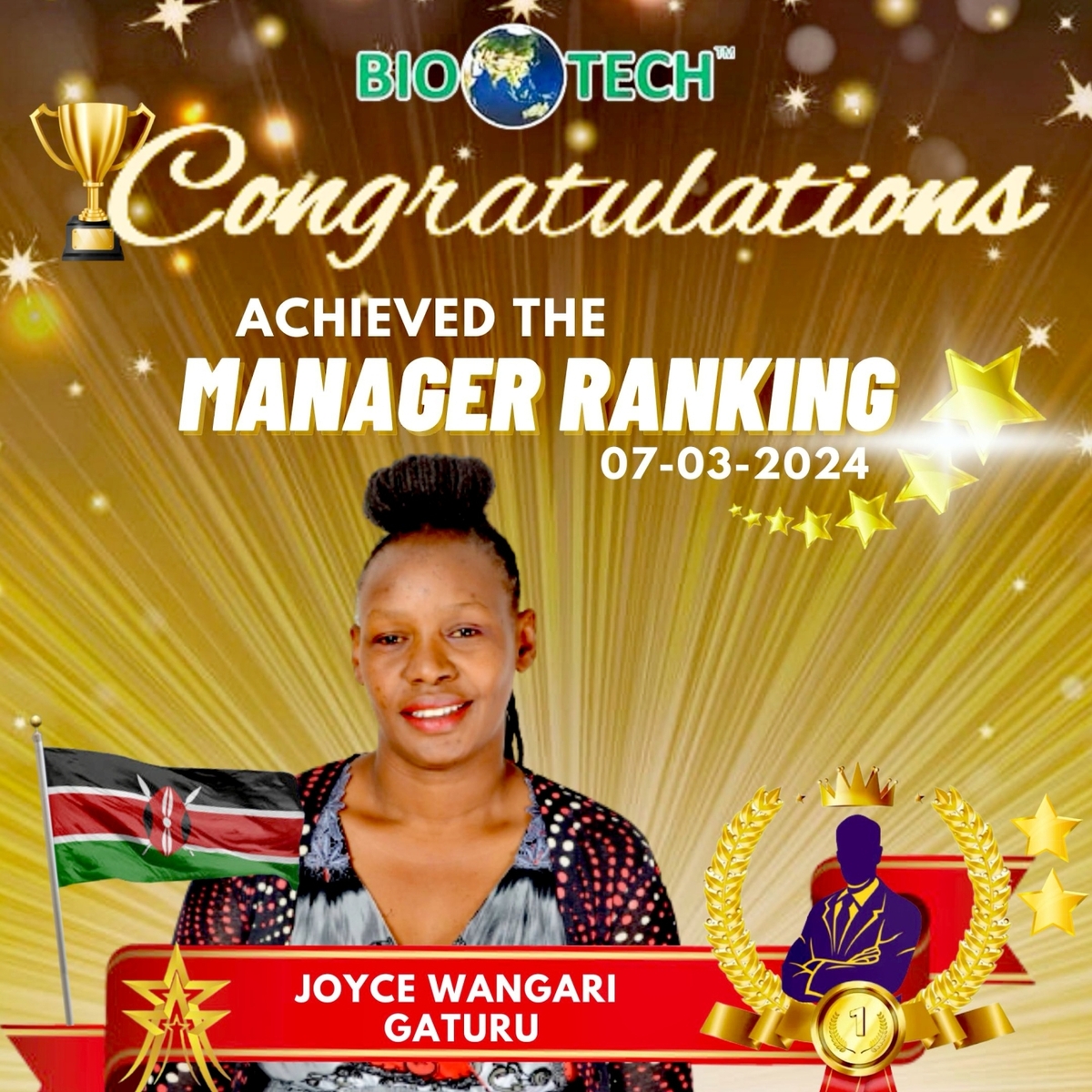 Manager Award
