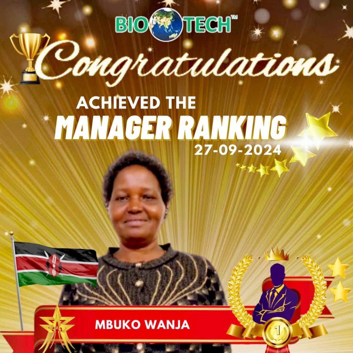 Manager Award