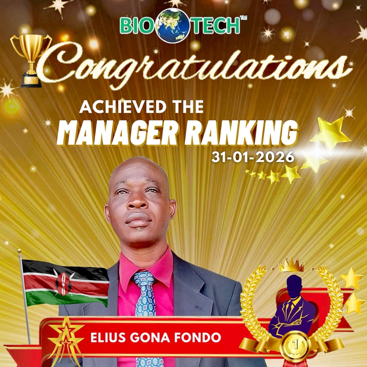 Manager Award